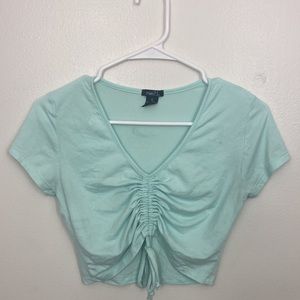 Scrunched Crop Top